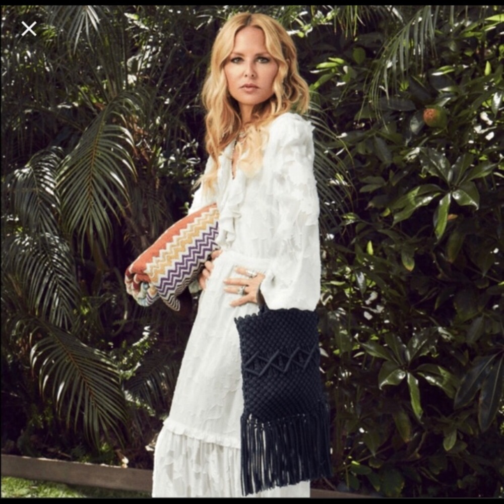 Danielle Nicole Macrame Handbag